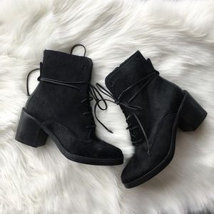 UGG Australia Oriana Calf Hair Block Heel Boots